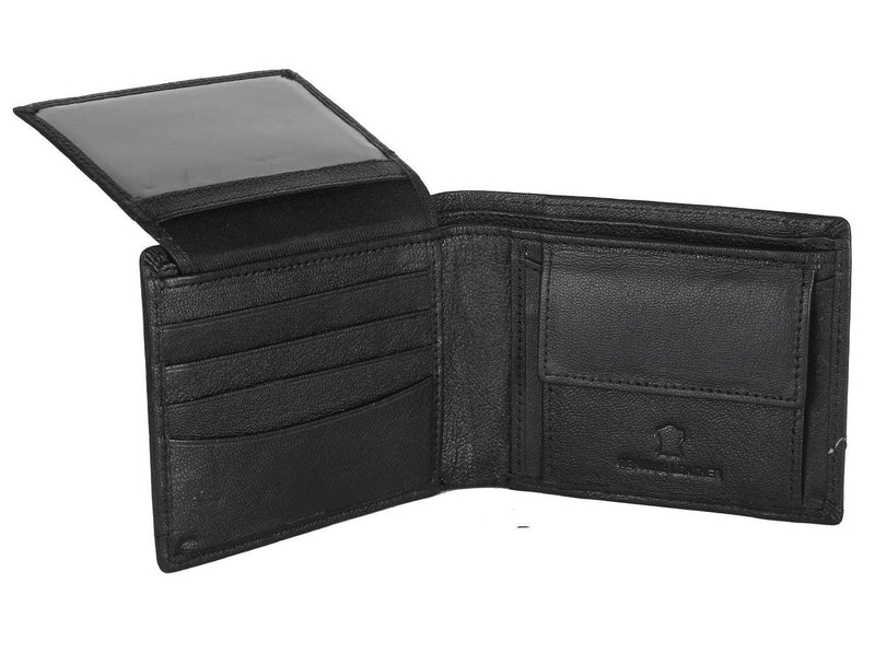 WildHorn® RFID Protected Genuine Leather Wallet for Men - WILDHORN