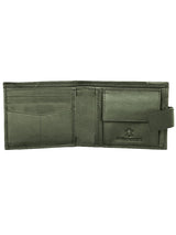 WILDHORN® RFID Protected Genuine High Quality  Leather Wallet, Keychain & Pen Combo for Men