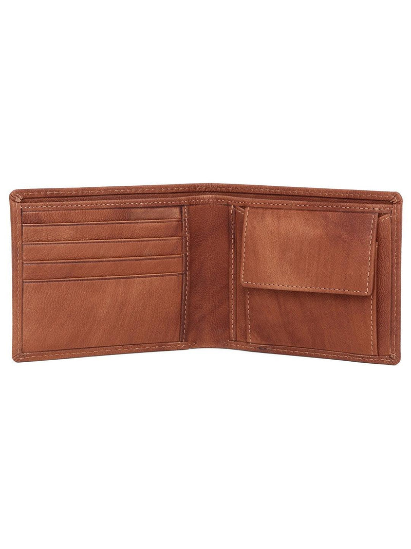 WILDHORN® RFID Protected Genuine High Quality  Leather Wallet, Keychain & Pen Combo for Men