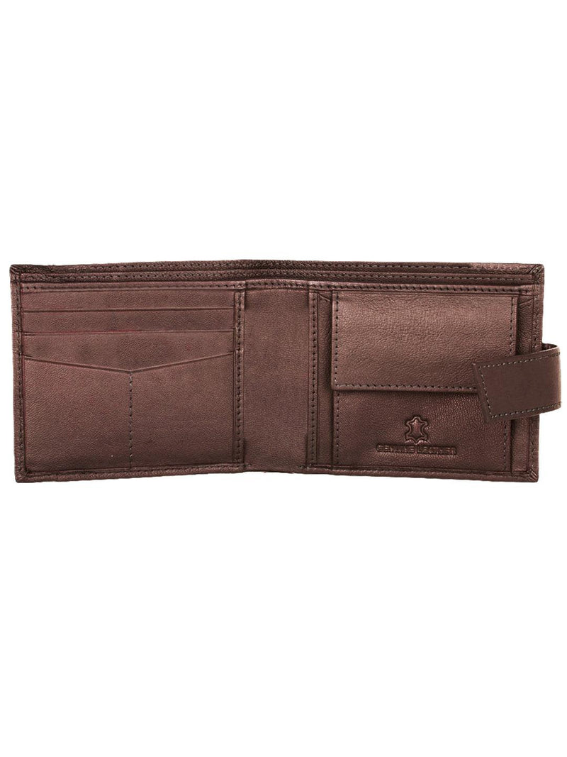 WILDHORN® RFID Protected Genuine High Quality  Leather Wallet, Keychain & Pen Combo for Men