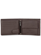WILDHORN® RFID Protected Genuine High Quality Classic Leather Wallet & Pen Combo for Men