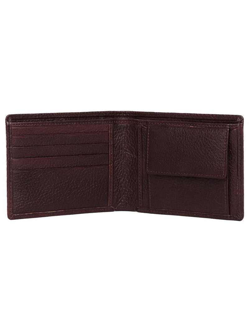 WILDHORN® RFID Protected Genuine High Quality Classic Leather Wallet & Pen Combo for Men