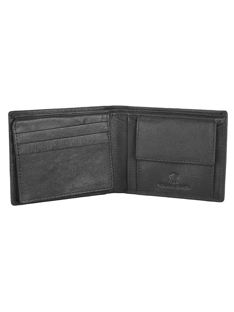 WILDHORN® RFID Protected Genuine High Quality  Leather Wallet, Keychain & Pen Combo for Men