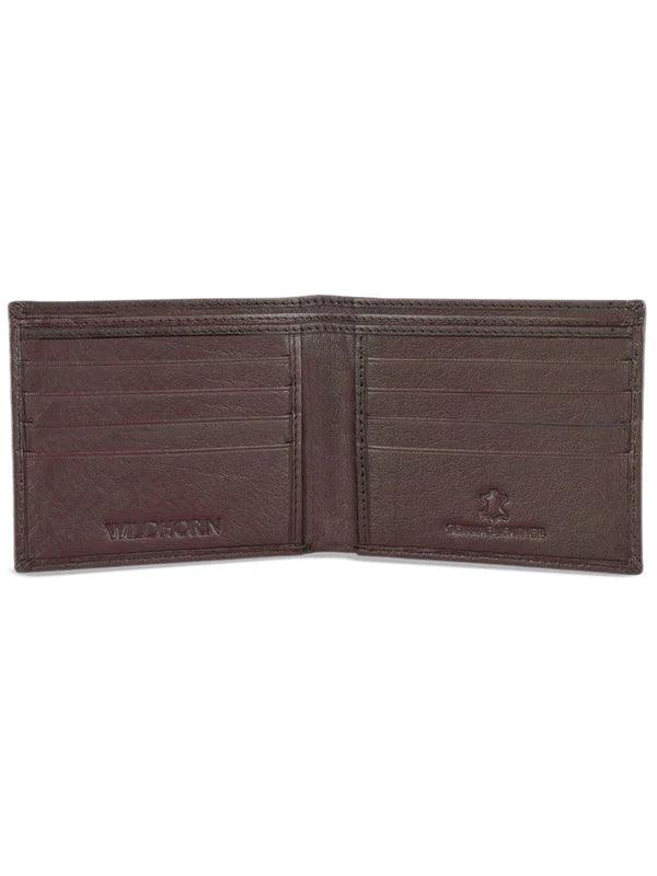 WILDHORN® RFID Protected Genuine High Quality  Leather Wallet, Keychain & Pen Combo for Men