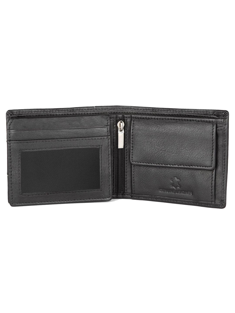 WILDHORN® RFID Protected Genuine High Quality  Leather Wallet, Keychain & Pen Combo for Men