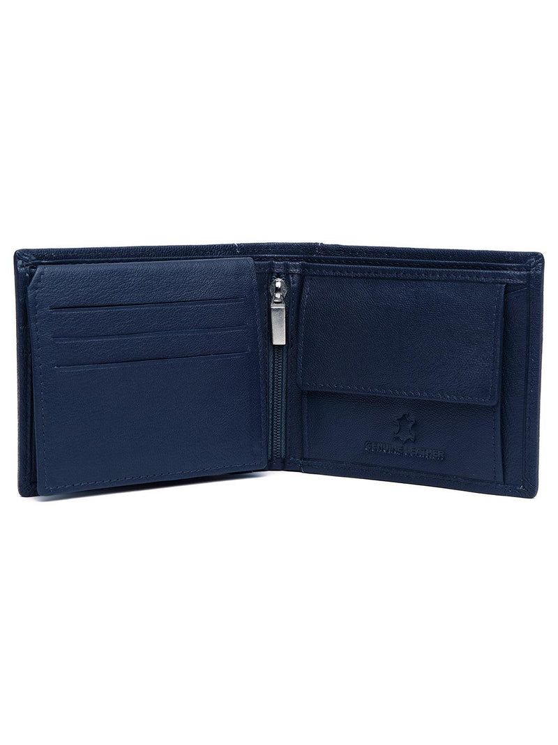 WILDHORN® RFID Protected Genuine High Quality Leather Wallet & Belt Combo for Men