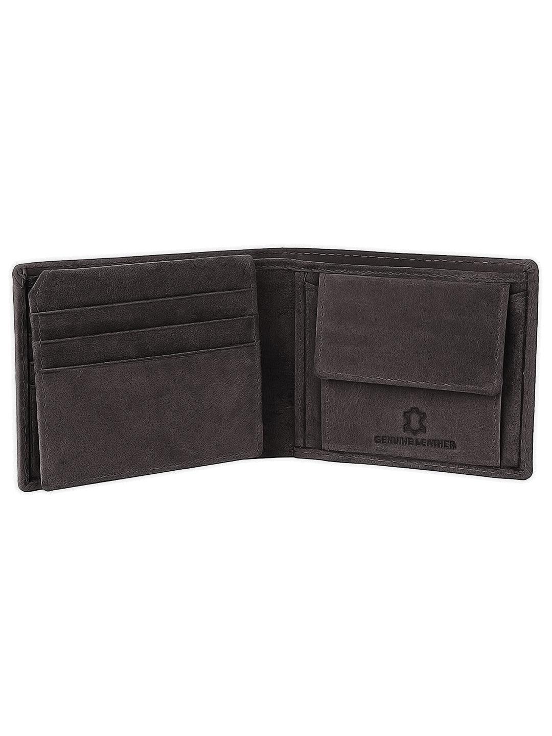 WILDHORN RFID Protected Top Grain Genuine Hunter Leather Wallet for Men - WILDHORN