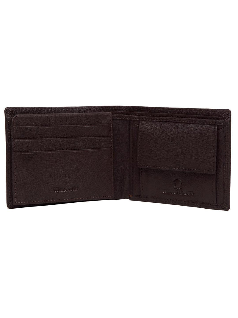 WILDHORN® RFID Protected Genuine High Quality Leather Wallet & Belt Combo for Men
