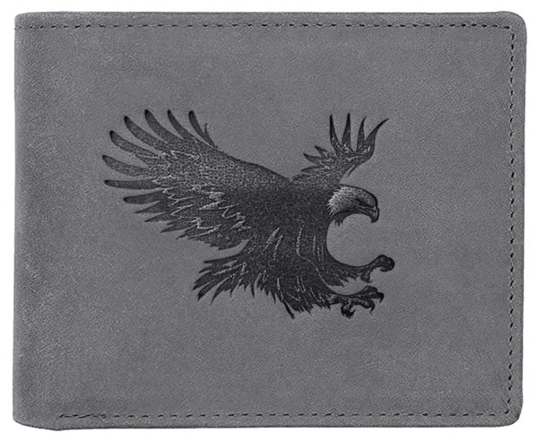 WILDHORN® Falcon Hunter Leather Wallet for Men - WILDHORN