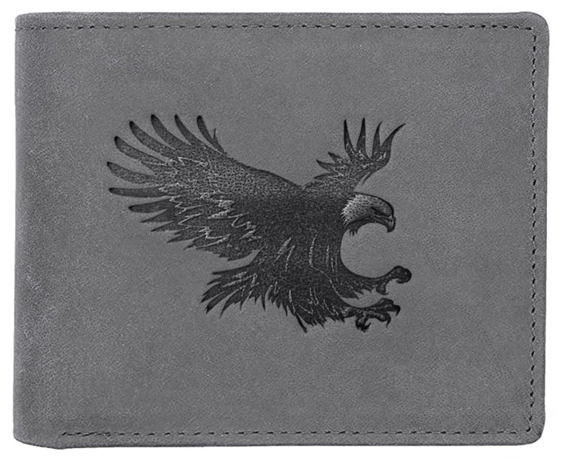 WILDHORN® Falcon Hunter Leather Wallet for Men - WILDHORN