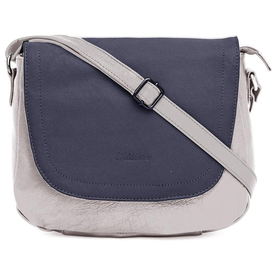 WILDHORN Modern & Stylish Cross-Body Leather Bag For Girls & Women I Leather Sling Bag I Handcrafted I Ultra Strong Stitching I- Ideal for Travelling, Parties, Weddings & Gifts - WILDHORN