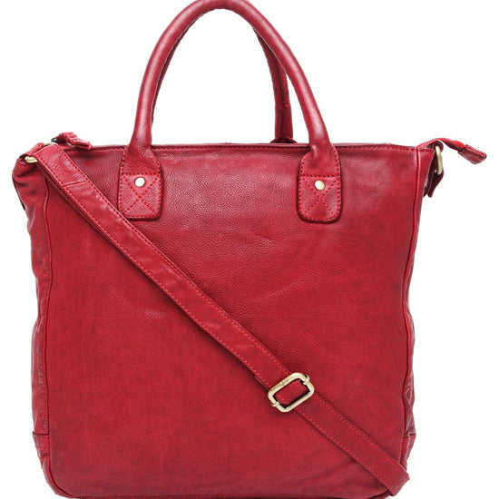 WILDHORN Leather Top Handle Satchel Tote Handbags For Girls & Women I Modern & Stylish Leather Shoulder Bag with zipper Closure I Ideal for Travelling, Parties, Weddings & Gifts - WILDHORN