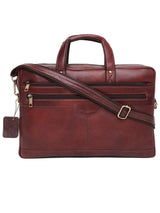 WILDHORN® 100% Genuine Leather Laptop Bag for Men