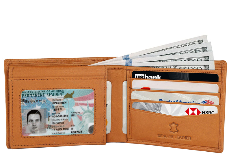 WILDHORN® Premium Top Grain Genuine Leather Wallet for Men
