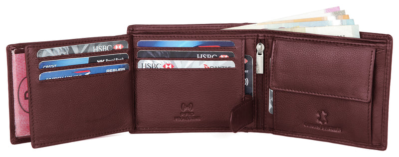 WildHorn India RFID Protected Leather Men's Wallet