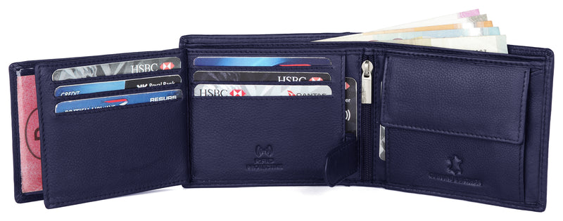 WildHorn India RFID Protected Leather Men's Wallet