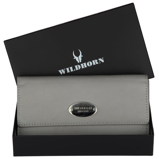 WILDHORN® Genuine Leather Wallet for Women | Purse for Women/Girls - WILDHORN
