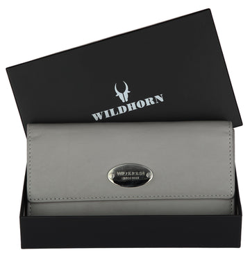 WILDHORN® Genuine Leather Wallet for Women | Purse for Women/Girls - WILDHORN