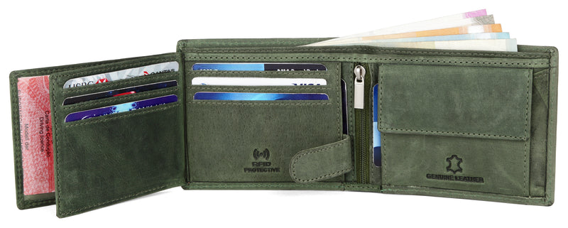 WildHorn India RFID Protected Leather Men's Wallet