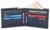 Napa Hide RFID Protected Genuine High Quality Leather Wallet & Pen Combo for Men - WILDHORN