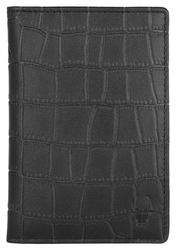 WILDHORN® Leather Passport Holder Cover Case RFID Blocking Travel Wallet