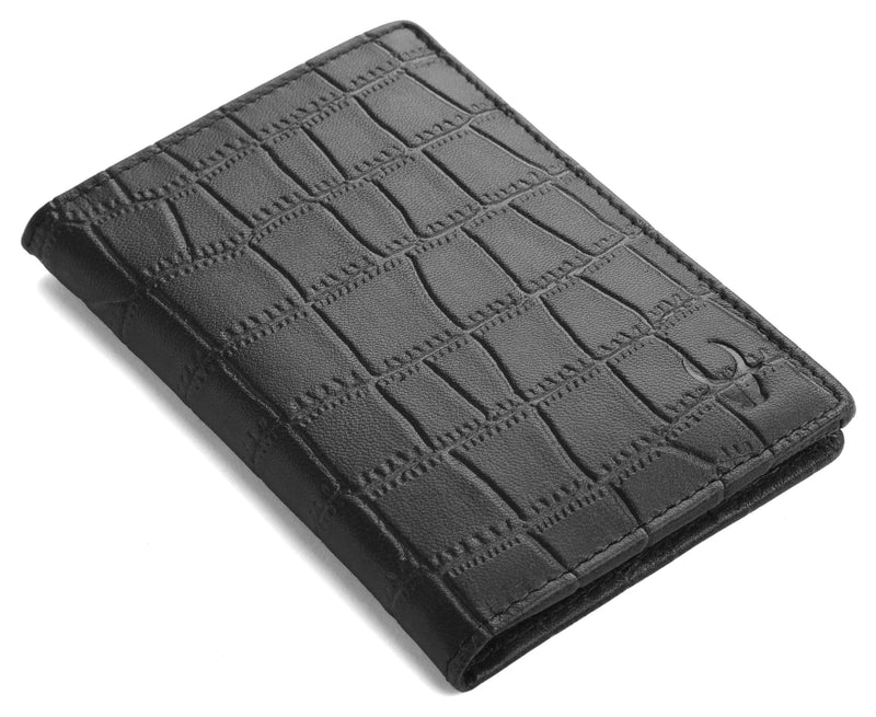 WILDHORN® Leather Passport Holder Cover Case RFID Blocking Travel Wallet