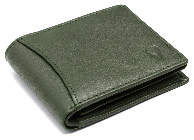 WildHorn® 100% Genuine High Quality Mens Leather Wallet - WILDHORN