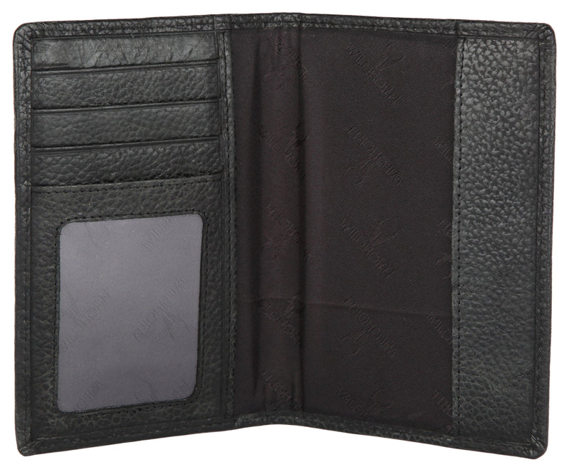 WILDHORN® Leather Passport Holder Cover Case RFID Blocking Travel Wallet