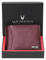 WildHorn India RFID Protected Leather Men's Wallet