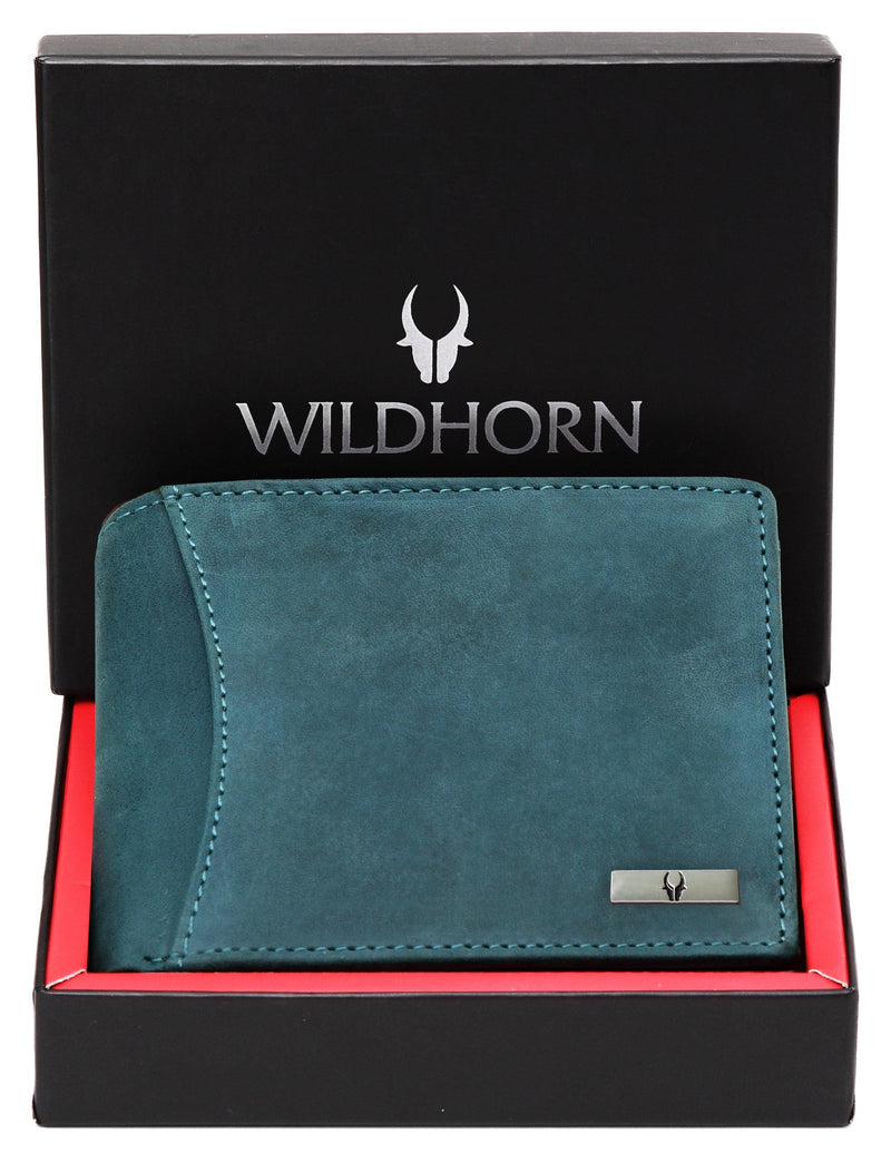 WildHorn India RFID Protected Leather Men's Wallet - WILDHORN