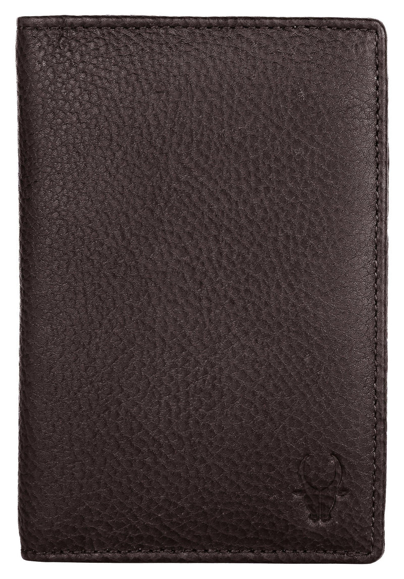 WILDHORN® Leather Passport Holder Cover Case RFID Blocking Travel Wallet
