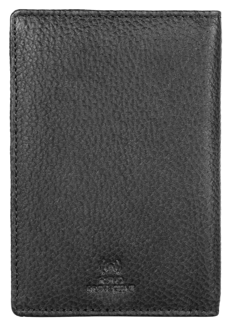 WILDHORN® Leather Passport Holder Cover Case RFID Blocking Travel Wallet