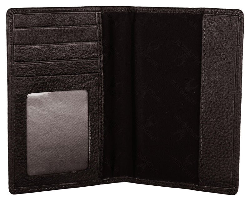 WILDHORN® Leather Passport Holder Cover Case RFID Blocking Travel Wallet