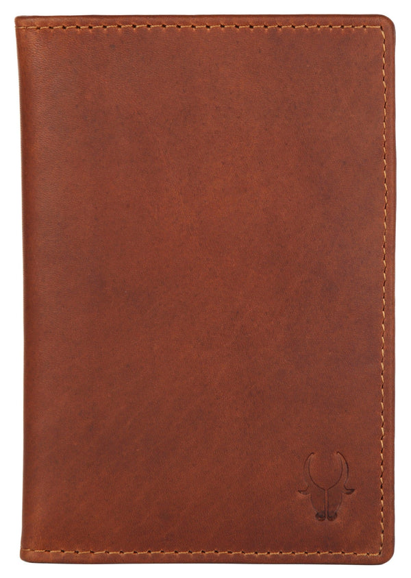 WILDHORN® Leather Passport Holder Cover Case RFID Blocking Travel Wallet