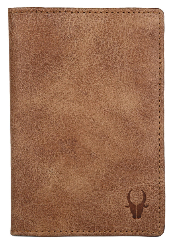 WILDHORN® Leather Passport Holder Cover Case RFID Blocking Travel Wallet