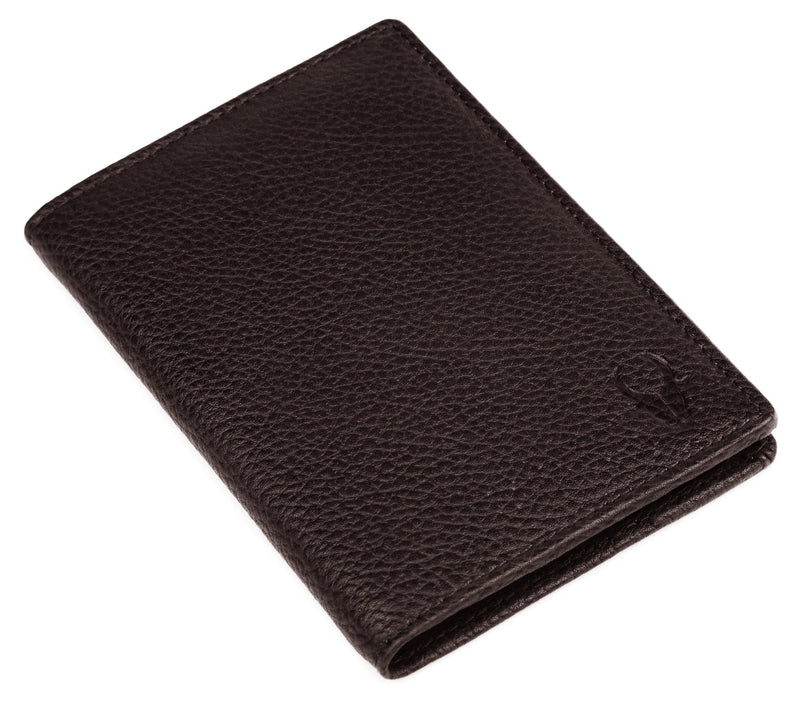 WILDHORN® Leather Passport Holder Cover Case RFID Blocking Travel Wallet
