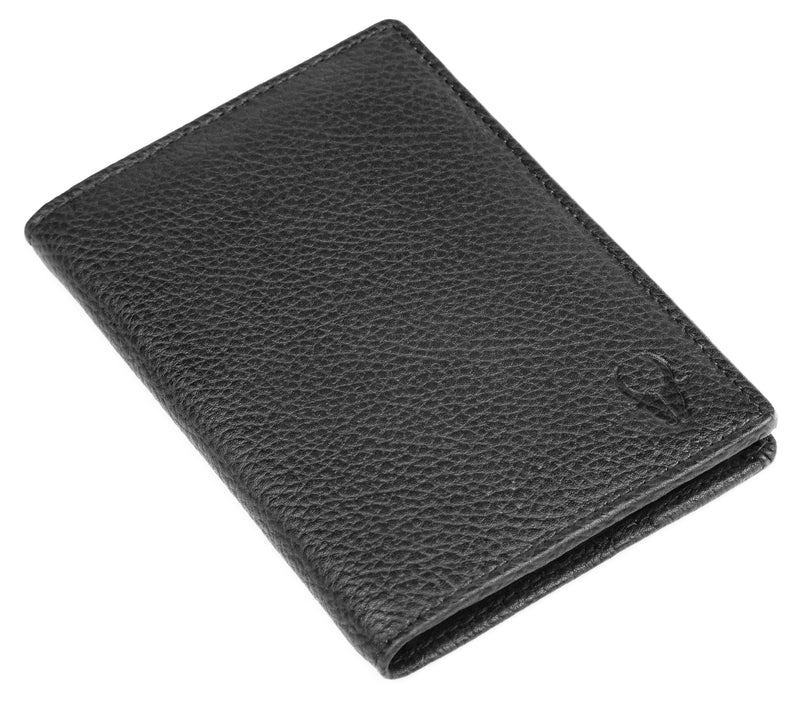 WILDHORN® Leather Passport Holder Cover Case RFID Blocking Travel Wallet