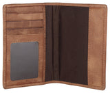 WILDHORN® Leather Passport Holder Cover Case RFID Blocking Travel Wallet