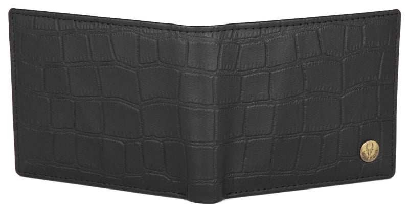 WildHorn® Old River Brown Genuine High Quality RFID Protected Mens Leather Wallet and Belt Combo