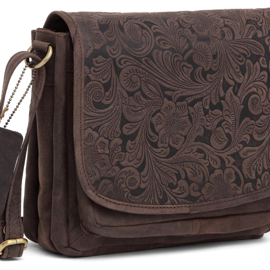 WILDHORN® Oliva Crossbody Bags for Women-Premium Leather Vintage Fashion Purse with Adjustable Strap - WILDHORN