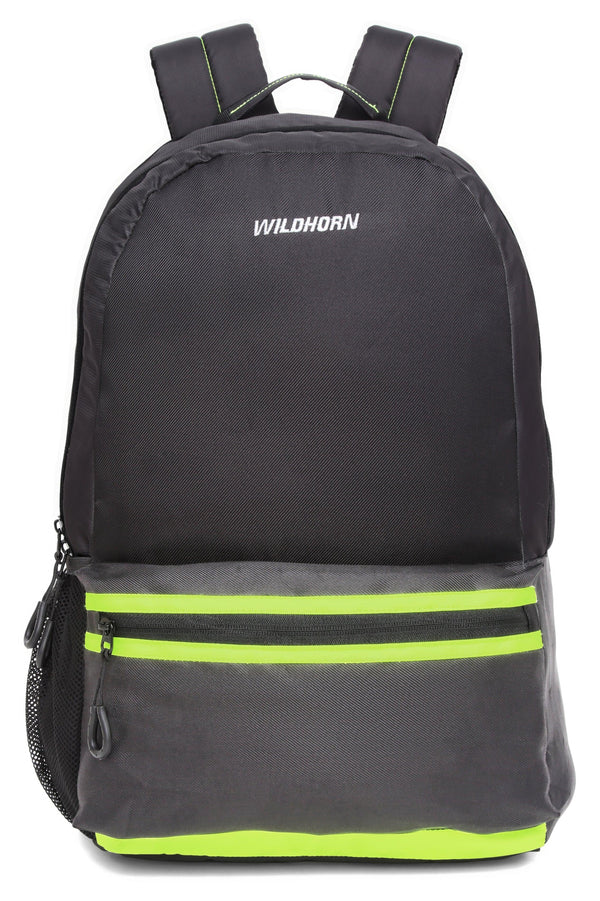 WILDHORN Laptop Backpack for Men, Extra Large 30.7 L Travel Backpack with Multi Zip Compartment, Business College Bookbags Fit 17 Inch Laptop