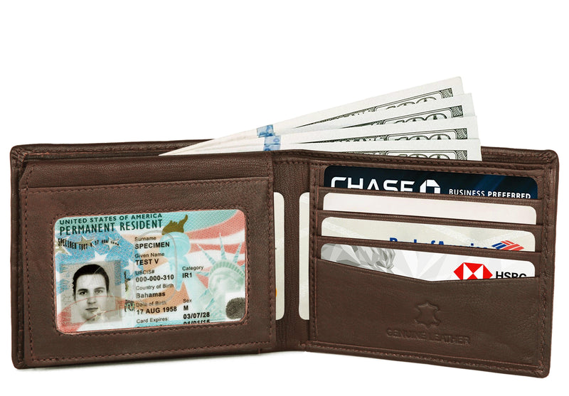 WILDHORN® Premium Top Grain Genuine Leather Wallet for Men