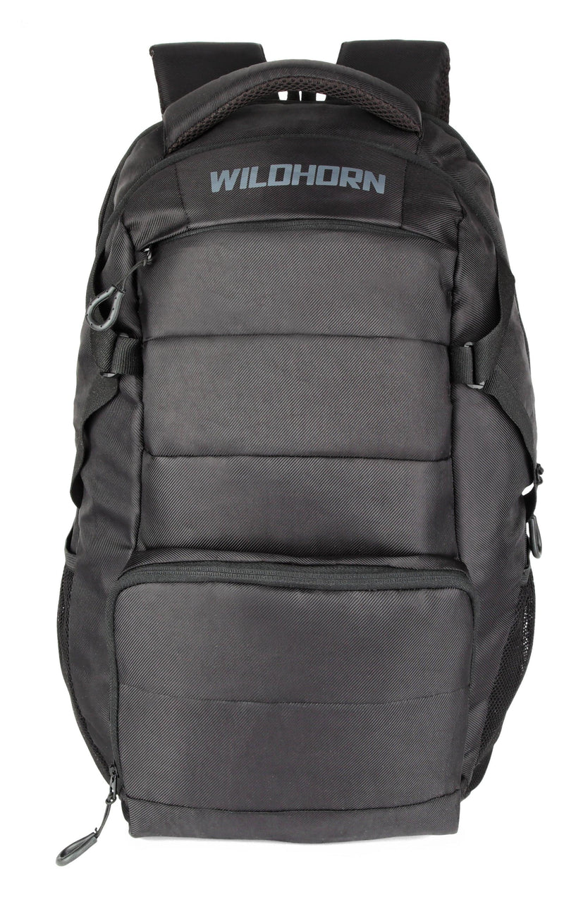 WILDHORN Laptop Backpack for Men, Extra Large 30L Travel Backpack with Multi Zip Compartment, Business College Bookbag Fit 15.6 Inch Laptop