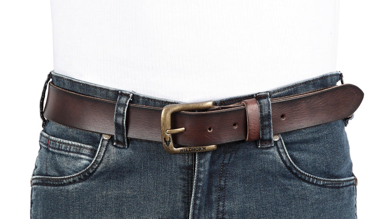 Share 120+ leather belt for jeans latest