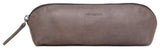WILDHORN® Leather Stationery Stylish Simple Pencil Bag Durable Compact Zipper Pencil Utility Case Pouch - WILDHORN