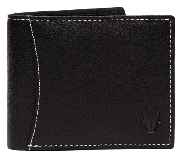 WildHorn® RFID Protected Genuine High Quality Leather Wallet & Belt Combo for Men - WILDHORN