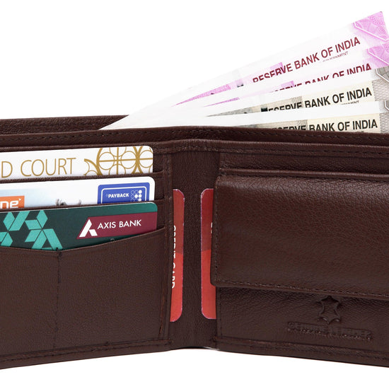 WildHorn® RFID Protected Custom Engraved Personalized High Quality Mens Leather Gift Combo - WILDHORN