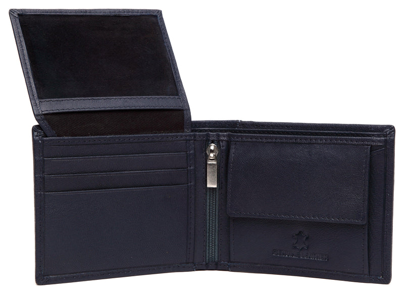 WildHorn® RFID Protected Custom Engraved Personalized High Quality Mens Leather Wallet for Gifting - WILDHORN