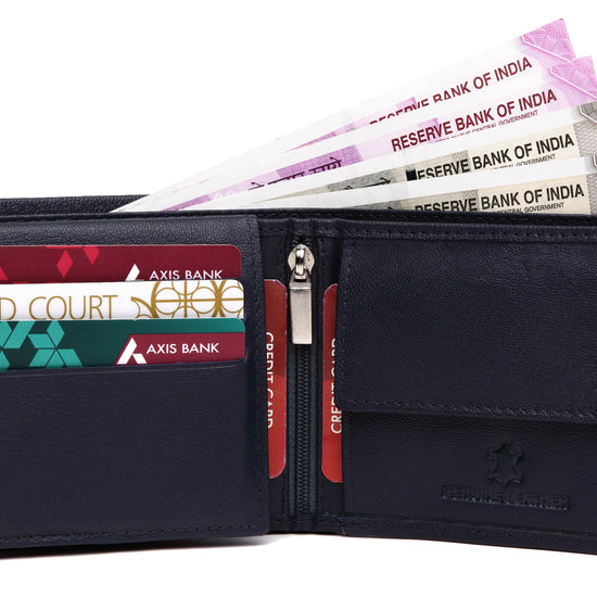 WildHorn® RFID Protected Custom Engraved Personalized High Quality Mens Leather Wallet for Gifting - WILDHORN