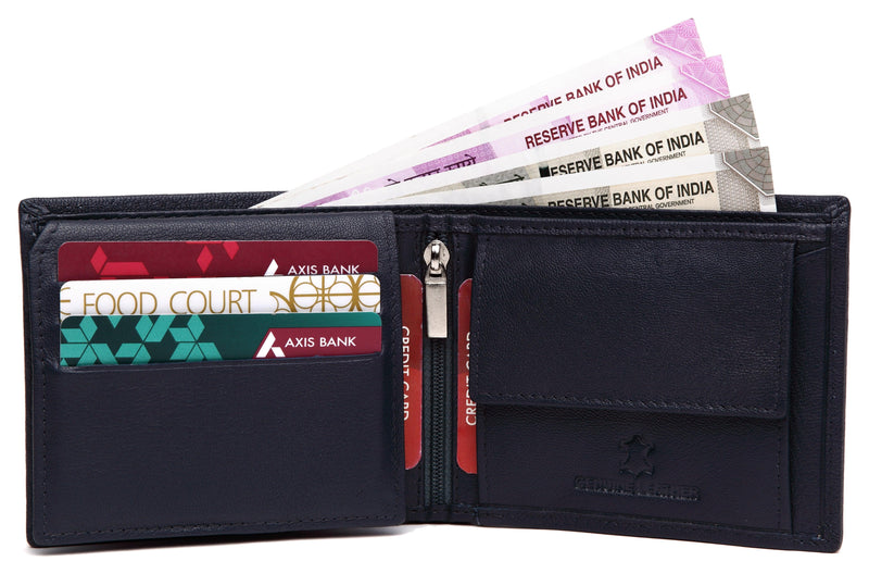 WildHorn® RFID Protected Custom Engraved Personalized High Quality Mens Leather Wallet for Gifting - WILDHORN